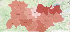 Emissions annuelles moyennes de GES des voitures particulières par adulte<