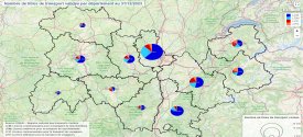 Nombre de titres de transport valides par département